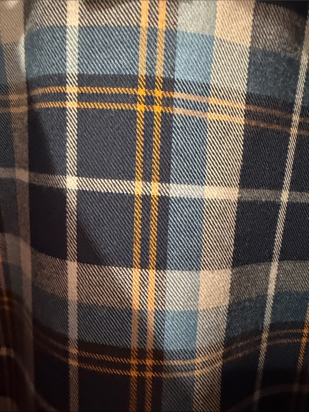 L.L. Bean Red mens' Zip Jacket with Plaid Collar - Picture 11 of 12